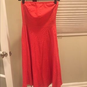 Size 2 strapless j crew sundress worn only once!